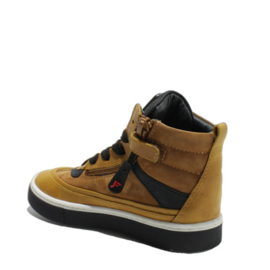 JOCHIE & FREAKS HALFHOGE SNEAKER - TIJN OCHRE