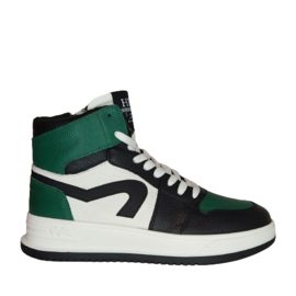 HIP HALFHOGE SNEAKER - H1012 - GREEN/COMBI