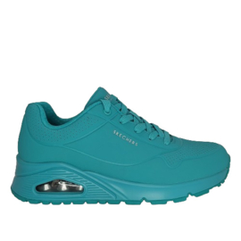 SKECHERS SNEAKER UNO - STAND ON AIR - TURQUOISE