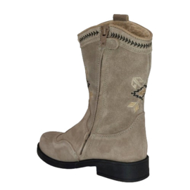 SHOESME COWBOY LAARS - TAUPE