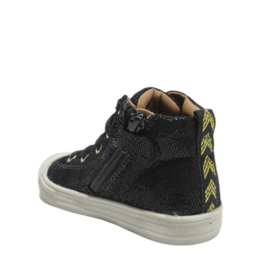 BUNNIESJR HALFHOGE SNEAKER - FRANS FERM - BLACK