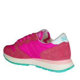 SUN68 SNEAKER ALLY SOLID - FUXIA