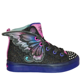 SKECHERS TWINKLE TOES - TWINKLE WISHES BLACK