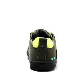 BUNNIESJR VETERSCHOEN - PUK PIT - ARMY GREEN