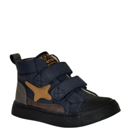 SHOESME HOGE KLITTENBAND SNEAKER  - DARK BLUE