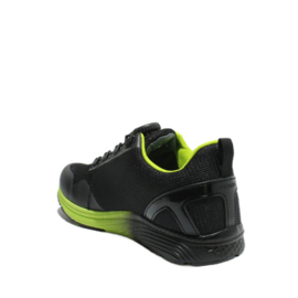 PIEDRO SPORT SNEAKER - ZWART/NEON GROEN