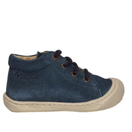 NATURINO BABYSCHOEN - COCOON SUÈDE NAVY