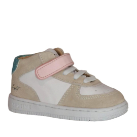 SHOESME BABYSNEAKER - BEIGE WHITE PINK