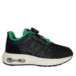 RED-RAG CLICK & TWIST SNEAKER - GREEN