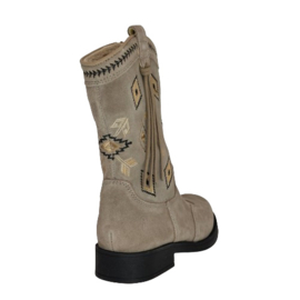 SHOESME COWBOY LAARS - TAUPE