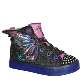 SKECHERS TWINKLE TOES - TWINKLE WISHES BLACK