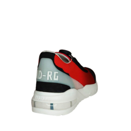 RED-RAG CLICK & TWIST SNEAKER - RED COMBI FANTASY