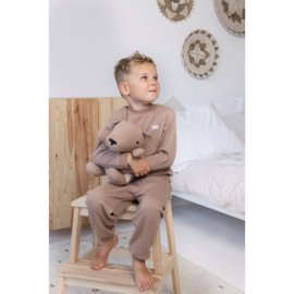 FEETJE WAFEL PYJAMA - BROWN