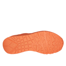 SKECHERS STREET SNEAKER - UNO NIGHT SHADES - ORANGE