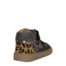 SHOESME BABYSNEAKER - ANTRACITE PANTER