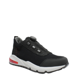 RED-RAG CLICK & TWIST SNEAKER - BLACK FABRICS