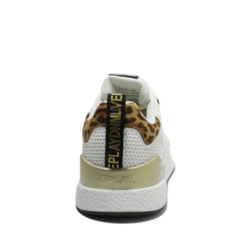 REPLAY SNEAKER - MAZE JR BEIGE GOLD LEOPARD