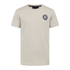 CRUYFF LEAGUE LOGO TEE - SILVER SAND