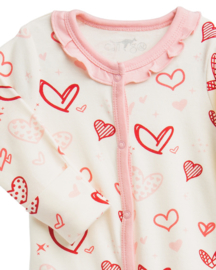 CAN GO BABY JUMPSUIT - HEARTS