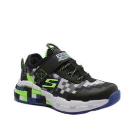 SKECHERS SNEAKER - MEGA CRAFT - BLACK/BLUE/LIME