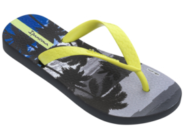 IPANEMA CLASSIC KIDS - DARK GREY/NEON YELLOW