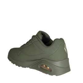 SKECHERS SNEAKER UNO - STAND ON AIR - OLIVE
