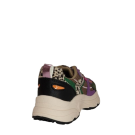 POSH BY POELMAN SNEAKER - GREEN PURPLE