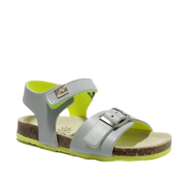 SHO.E.B.76 SANDAAL - GREY/FLUOR