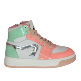 PINOCCHIO HIGH TOP SNEAKER - ROZE COMBI