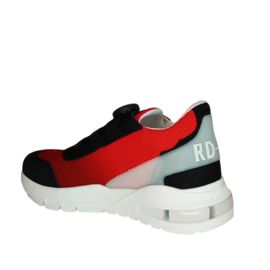 RED-RAG CLICK & TWIST SNEAKER - RED COMBI FANTASY