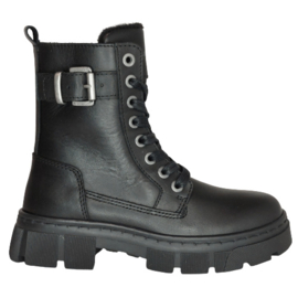 BULLBOXER BIKERBOOT - BLACK