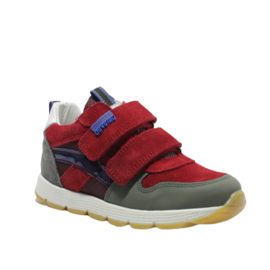 DEVELAB KLITTENBAND SNEAKER - RED FANTASY