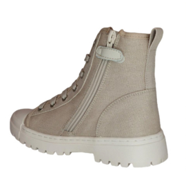 SHOESME CANVAS BOOT - BEIGE