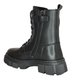 BULLBOXER BIKERBOOT - BLACK