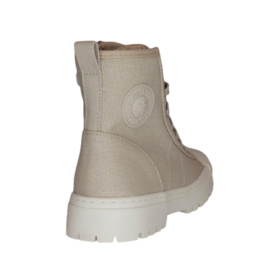 SHOESME CANVAS BOOT - BEIGE