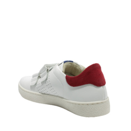 SHO.E.B.76 KLITTENBAND SNEAKER - WHITE