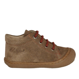 NATURINO BABYSCHOEN - COCOON LIGHT BROWN RUST