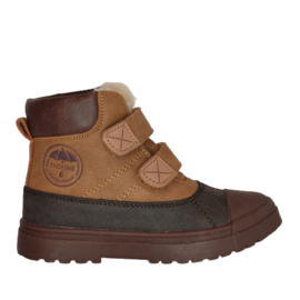 SHOESME WATERPROOF KLITTENBANDSCHOEN - COGNAC