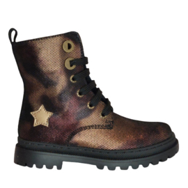 SHOESME BIKERBOOT - BRONCE METALLIC