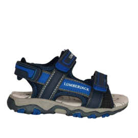 LUMBERJACK OUTDOOR SANDAAL - LEVI NAVY BLUE ROYAL