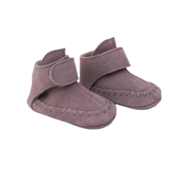 LODGER BABYSLOFJES WALKER MOCASSIN - MAUVE