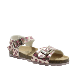 SHO.E.B.76 SANDAAL - GLAMOUR PINK LEOPARD