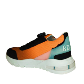 RED-RAG CLICK & TWIST SNEAKER - ORANGE FANTASY