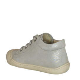 NATURINO BABYSCHOEN - COCOON GLITTER SILVER