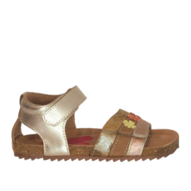 SHOESME SANDAAL - GOLD FLOWERS