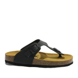 DEVELAB SLIPPER - BLACK GRAINED