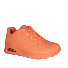 SKECHERS STREET SNEAKER - UNO NIGHT SHADES - ORANGE