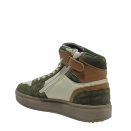 HIP HALFHOGE VINTAGE SNEAKER - H1665 - GREEN/COMBI