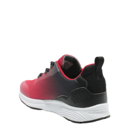 PIEDRO SPORT SNEAKER - ROOD/ZWART