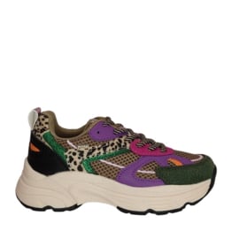 POSH BY POELMAN SNEAKER - GREEN PURPLE